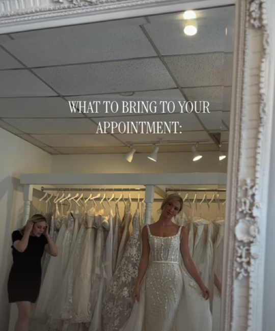 Reel cover: What to bring to your appointment